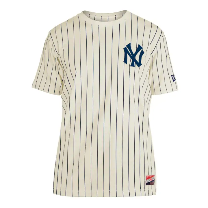New York Yankees MLB NE Coop Pinstripe Crew Top III IVO