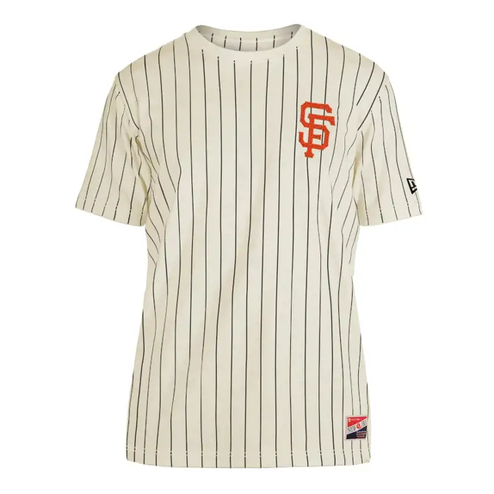 San Francisco Giants MLB NE Coop Pinstripe Crew Top III IVO