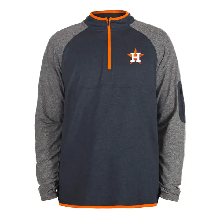 Houston Astros MLB NE Brushback 1/4 Zip MARINE
