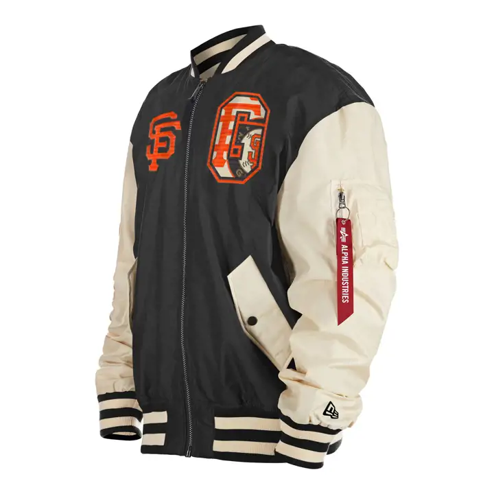SAN FRANCISCO GIANTS MLB NE Blouson Aviateur Alpha Spring BLK