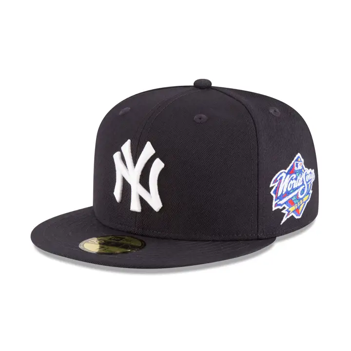 New York Yankees MLB WS Wool Stock 59FIFTY Marine/Marine 1