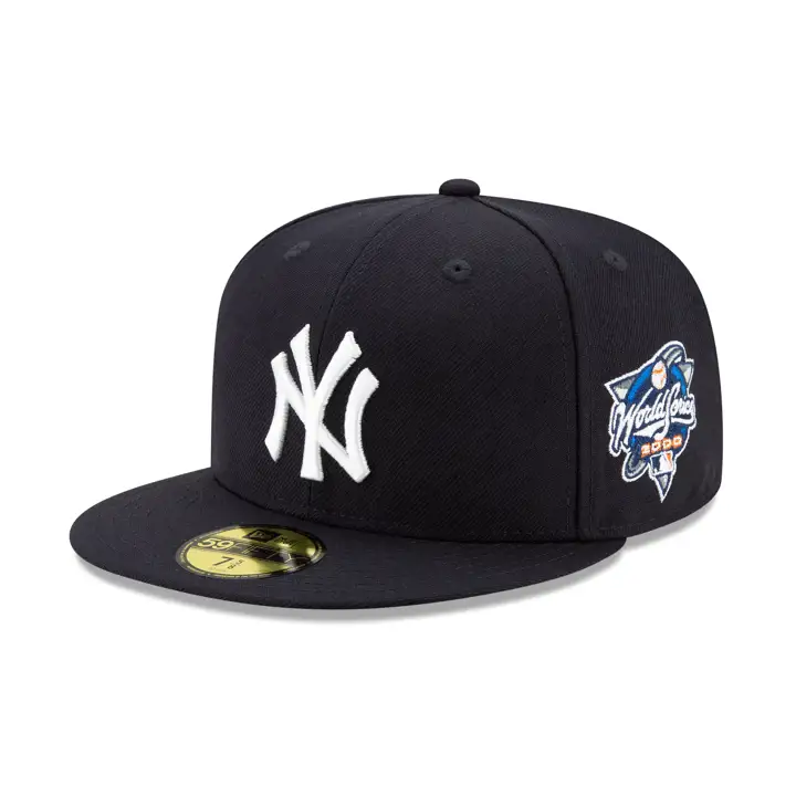 New York Yankees MLB WS Wool Stock 59FIFTY Marine/Marine 2