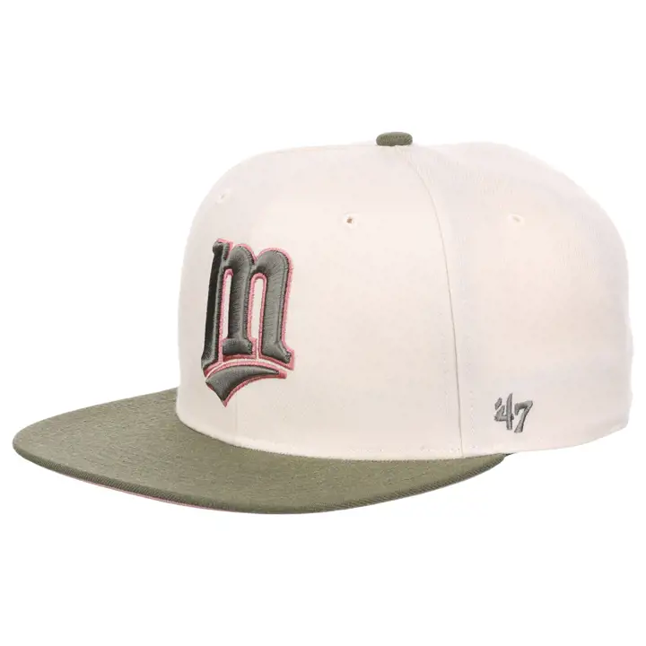 Minnesota Twins MLB In Bloom Captain ivo/olv/mauve