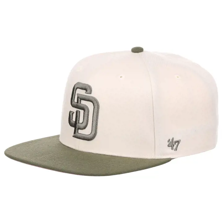 San Diego Padres MLB En Fleurs Captain ivoire/olive/mauve