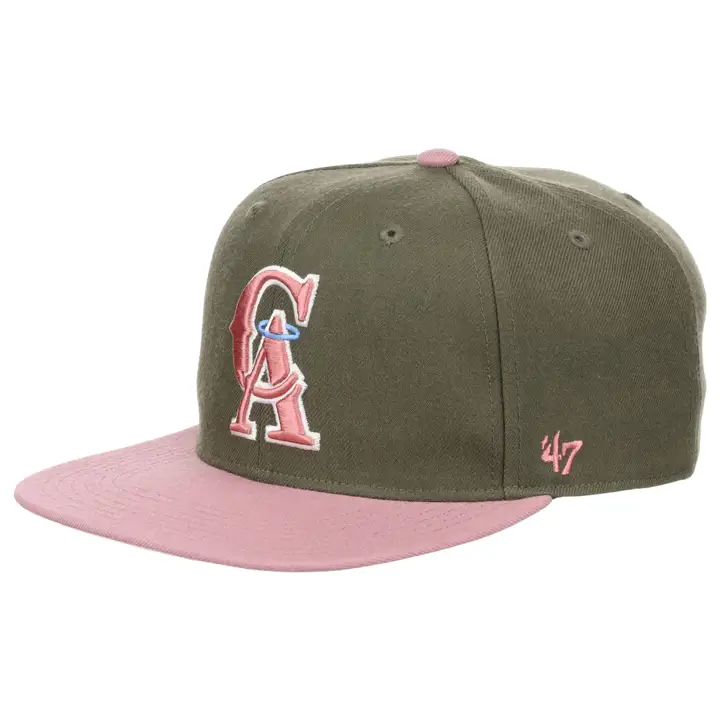Los Angeles Angels MLB In Bloom Captain olv/mauve/ivo