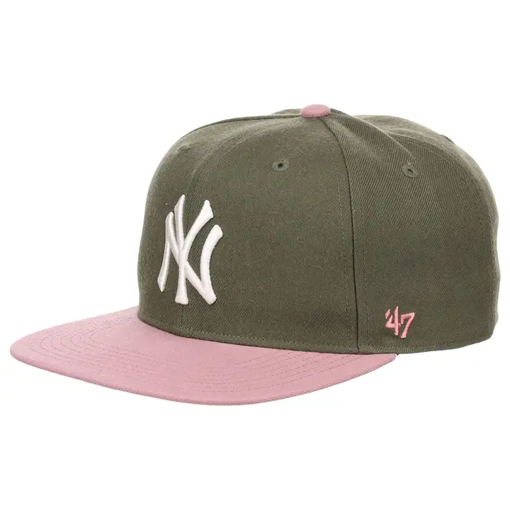 Casquette Captain MLB In Bloom New York Yankees olv/mauve/ivo