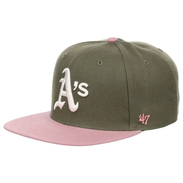 Oakland Athletics MLB In Bloom Captain olv/mauve/ivo