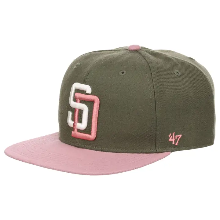 Casquette San Diego Padres MLB In Bloom Captain olv/mauve/ivo