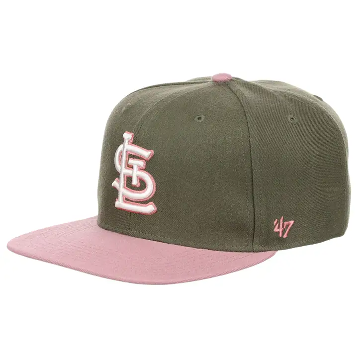 Casquette St. Louis Cardinals MLB In Bloom Captain olv/mauve/ivo