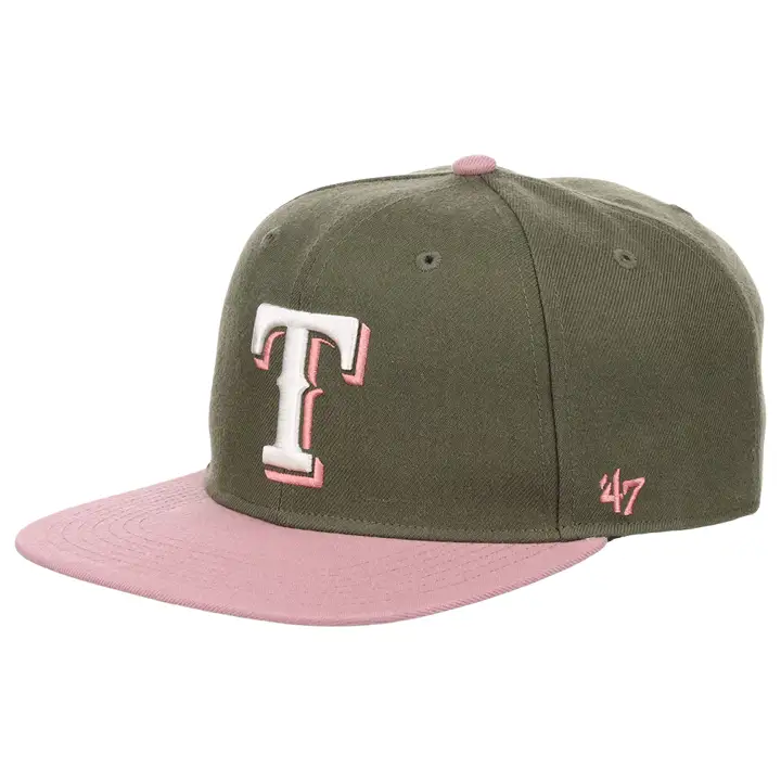 Texas Rangers MLB In Bloom Captain olv/mauve/ivo