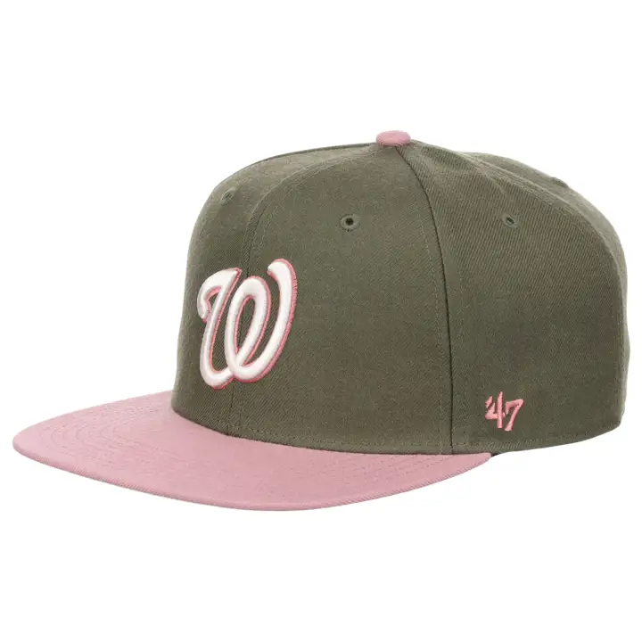 Washington Nationals MLB In Bloom Captain olv/mauve/ivo