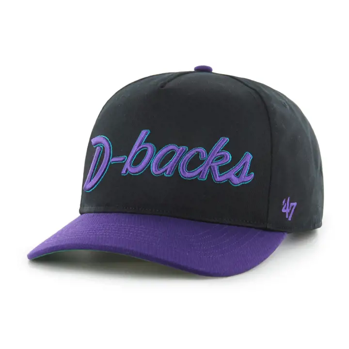 Casquette Arizona Diamondbacks MLB Crosstown Hitch noir/violet/vert