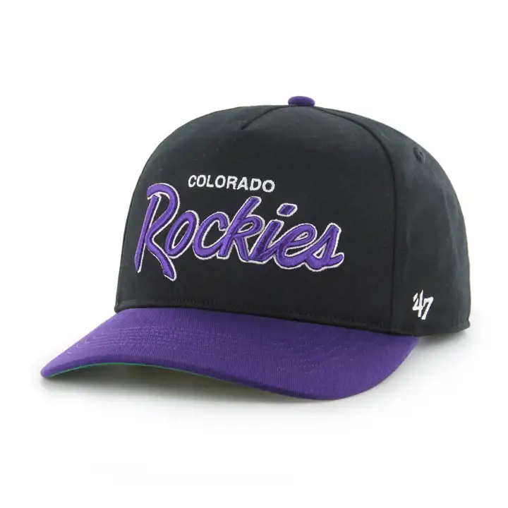 Colorado Rockies MLB Crosstown Hitch noir/violet/vert