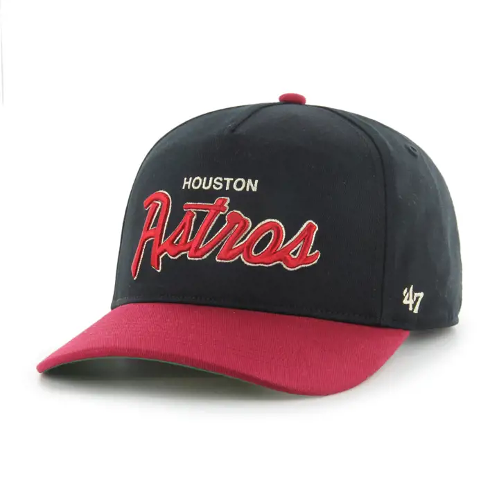 Casquette réglable MLB Crosstown Hitch Houston Astros noire/rouge/verte