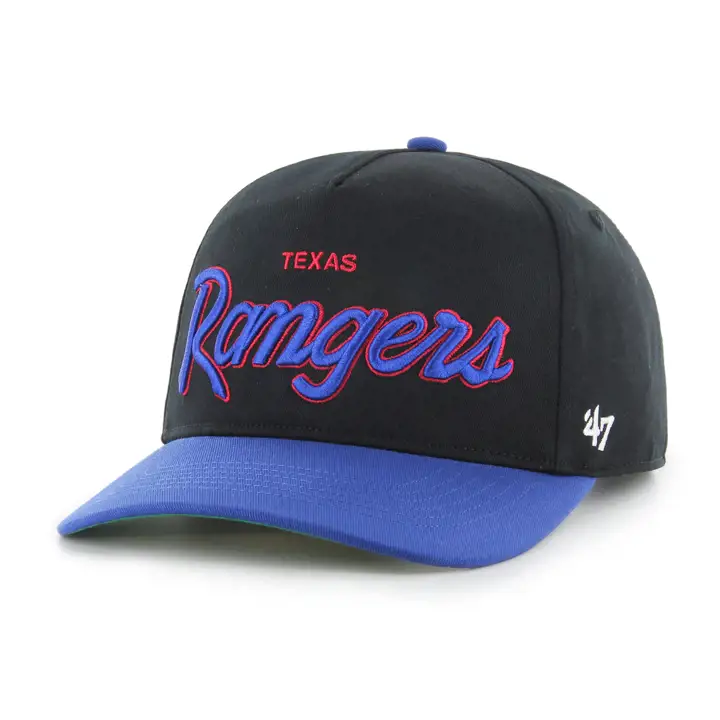 Texas Rangers MLB Crosstown Hitch noir/bleu/vert