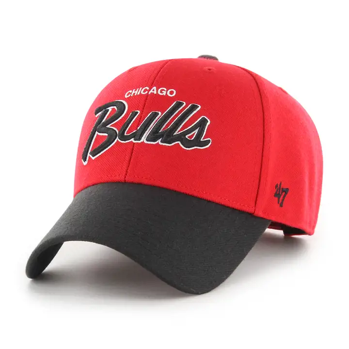 CASQUETTE CHICAGO BULLS NBA CROSSTOWN '47 MVP ROUGE