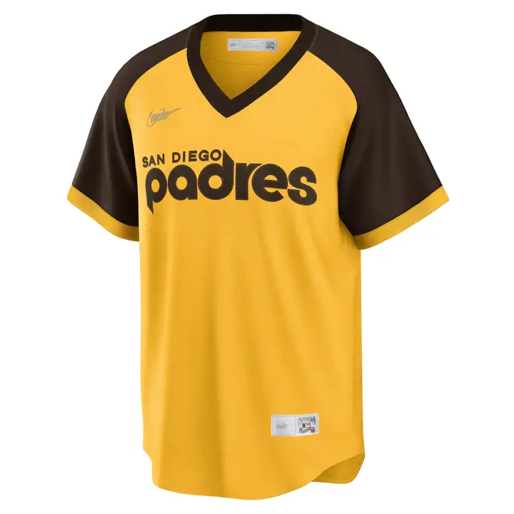 Maillot Réplique San Diego Padres MLB Nike Coop vierge jaune/marron