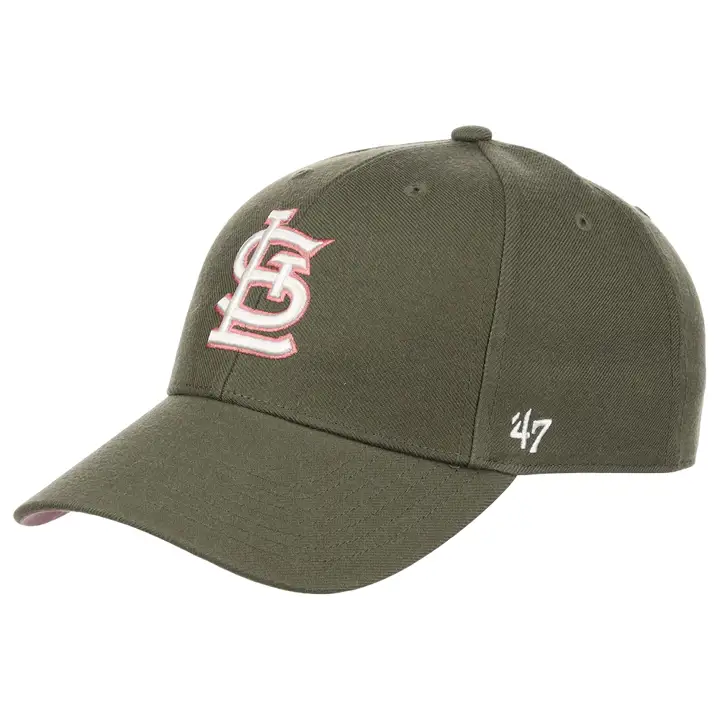 ST. LOUIS CARDINALS MLB In Bloom Side Patch MVP moss/mauve