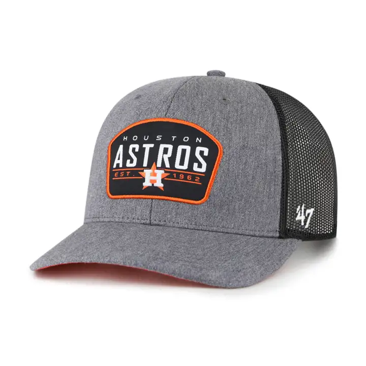 Casquette de camionneur en ardoise MLB Houston Astros anthracite