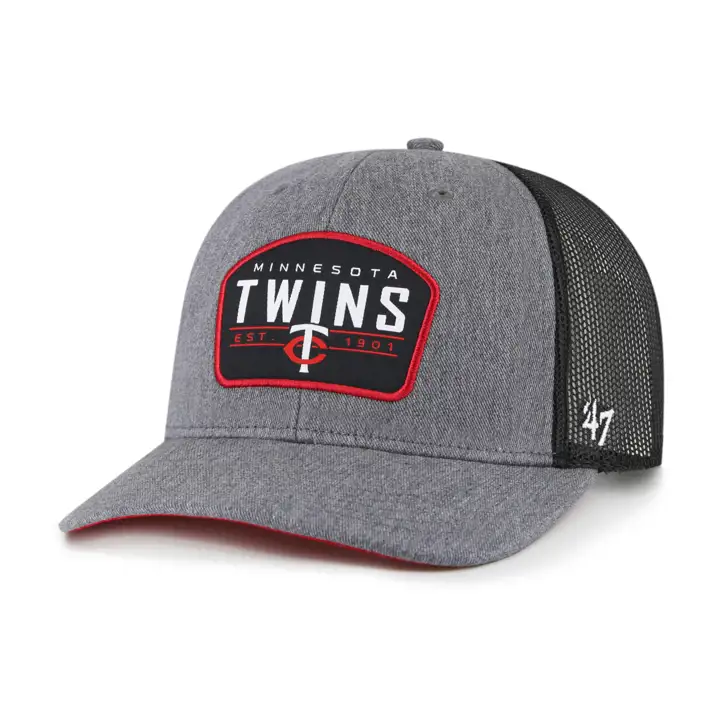 MINNESOTA TWINS MLB Casquette Trucker ardoise