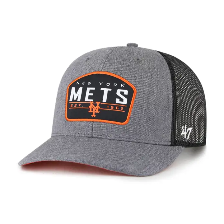 Casquette Trucker charbon NEW YORK METS MLB
