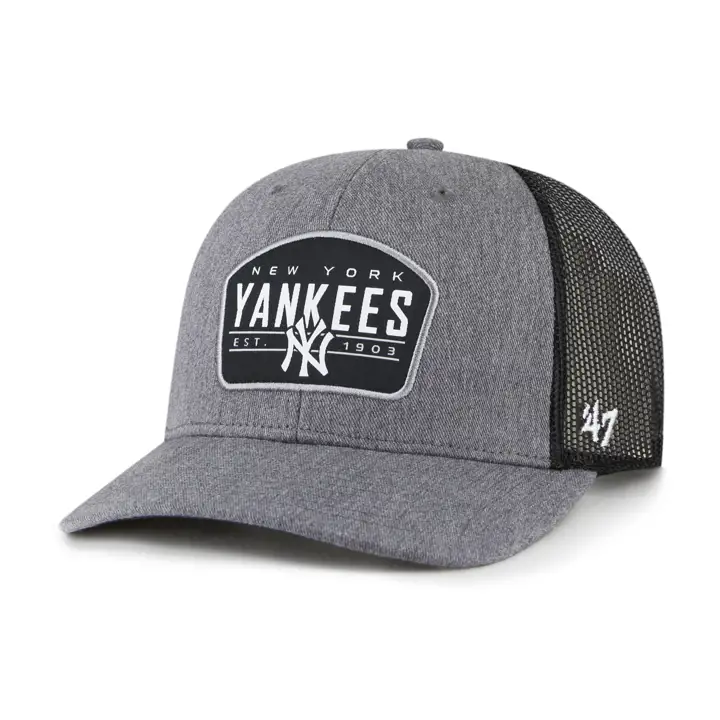 NEW YORK YANKEES MLB Casquette Trucker charbon