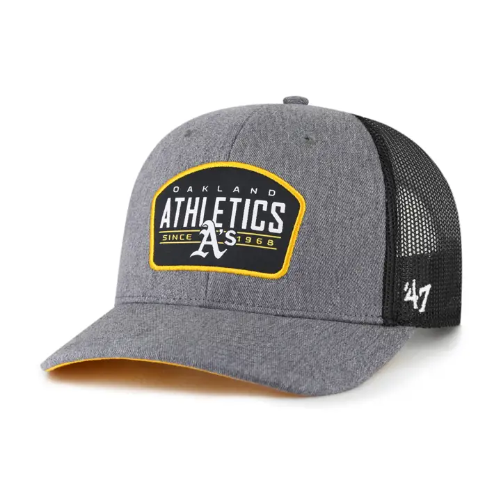 Casquette Trucker Charbon MLB Oakland Athletics
