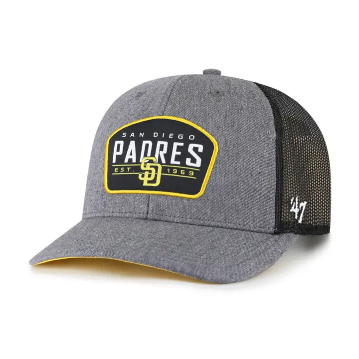 Casquette trucker SAN DIEGO PADRES MLB coloris anthracite