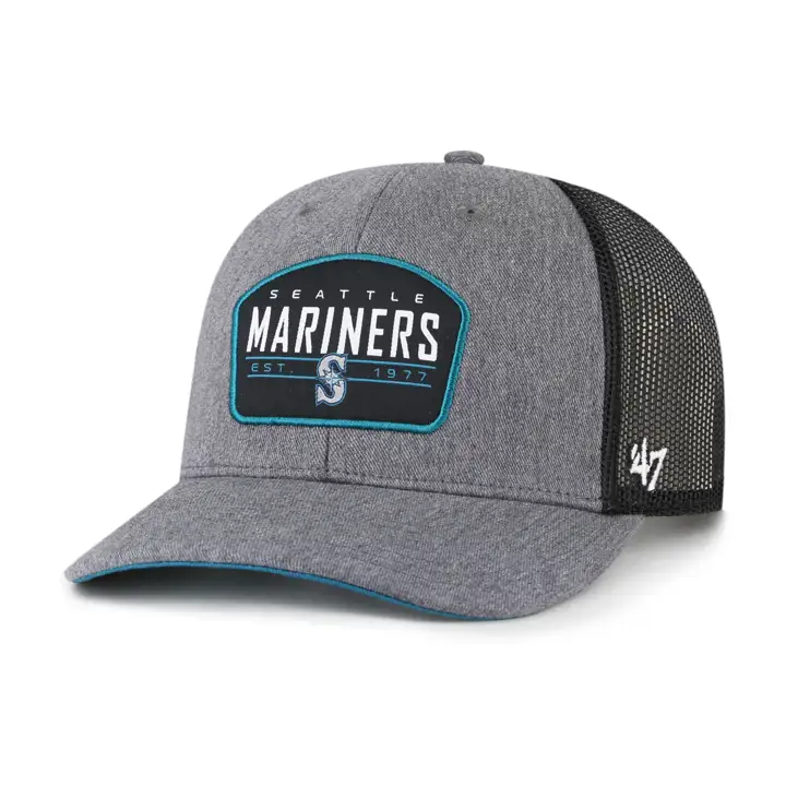 Casquette filet de camionneur SEATTLE MARINERS MLB anthracite