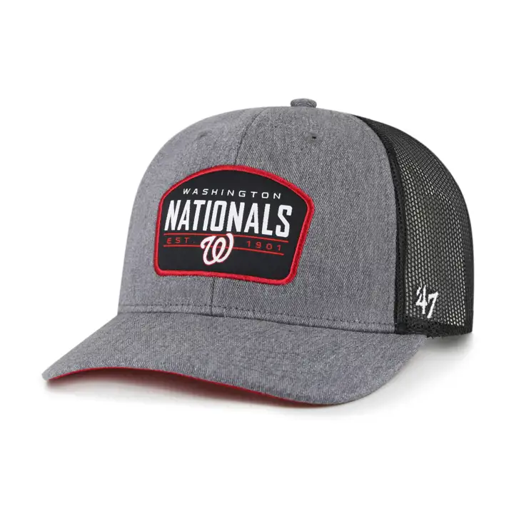 Casquette trucker anthracite WASHINGTON NATIONALS MLB