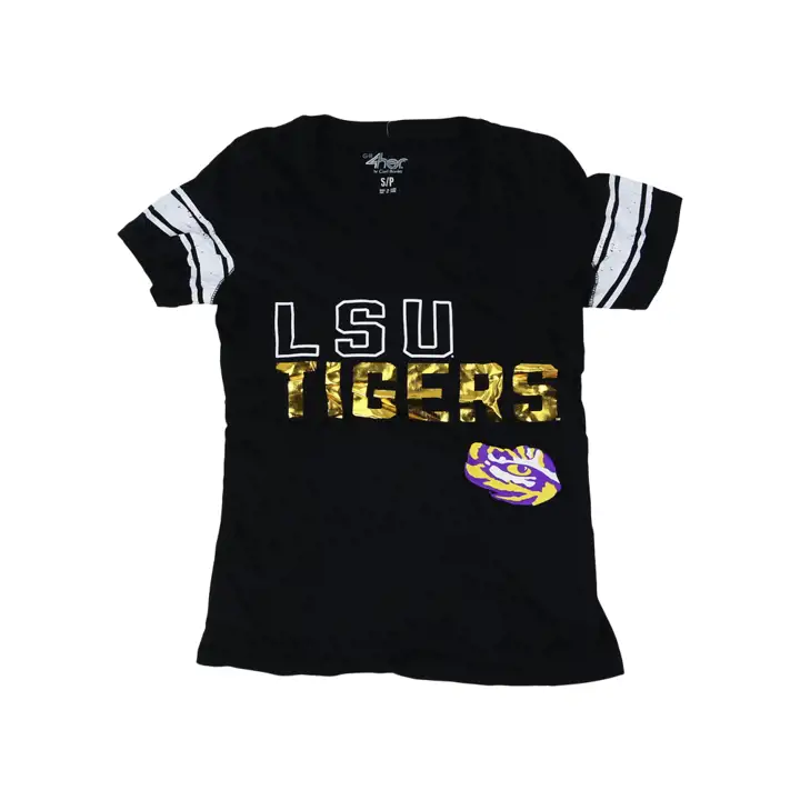 T-shirt 22 Blk Première Sélection Féminine NCAA L.S.U.