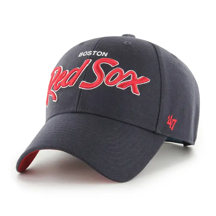 Casquette marine Boston Red Sox MLB Side Script MVP