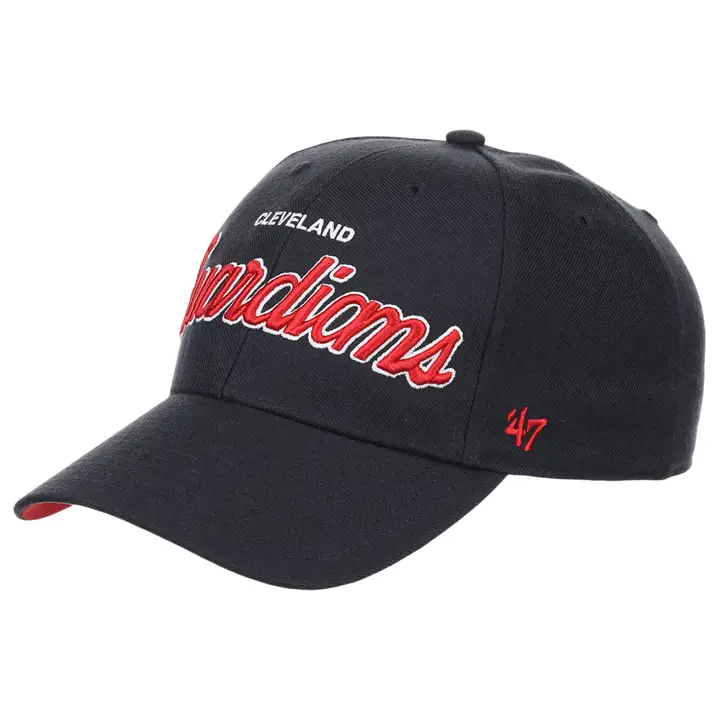 CLEVELAND GUARDIANS MLB Side Script MVP bleu marine