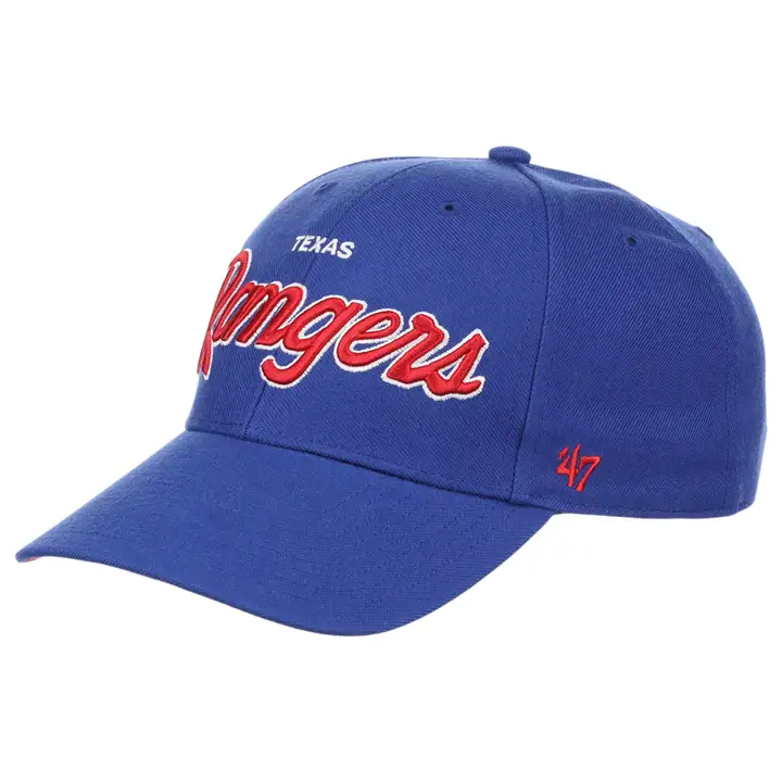 TEXAS RANGERS MLB Casquette MVP côté script rbl