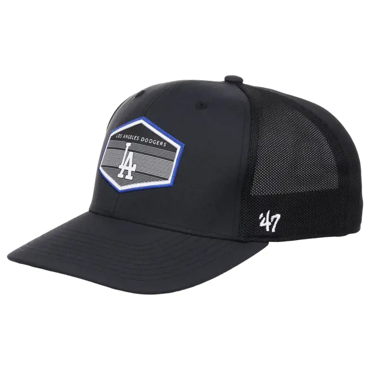 Los Angeles Dodgers MLB Casquette filet Burgess noire