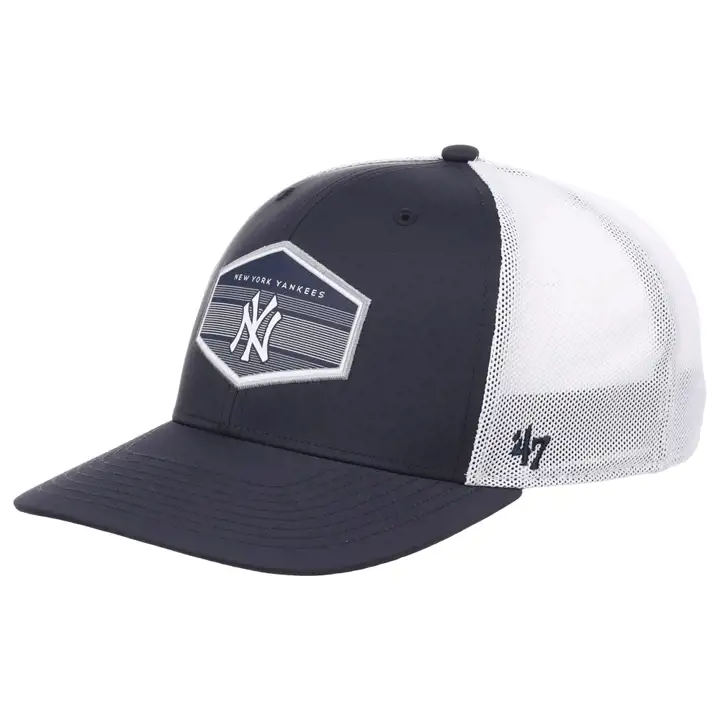 Casquette trucker MLB New York Yankees Burgess bleu marine