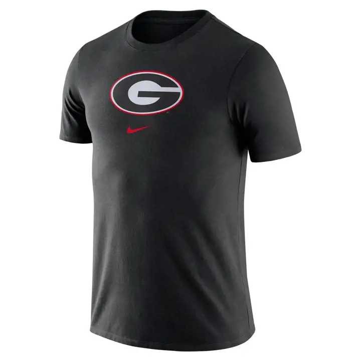 T-shirt essentiel à logo NCAA Georgia Bulldogs noir