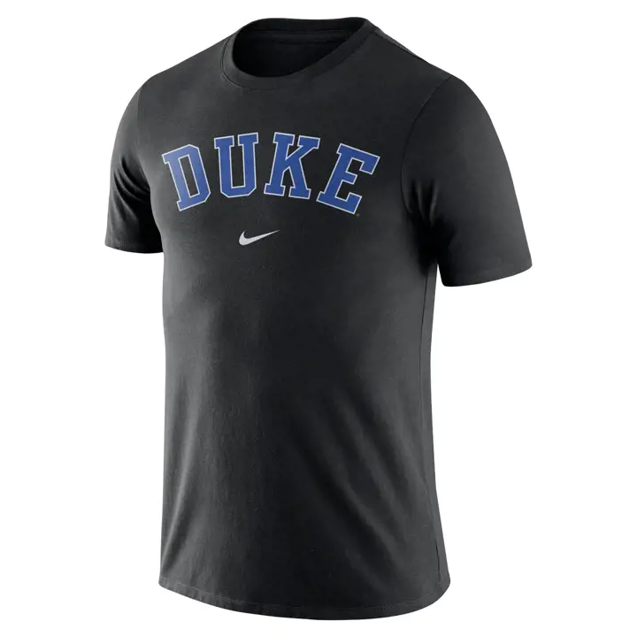 T-shirt Noir Duke Blue Devils NCAA Wordmark Essential