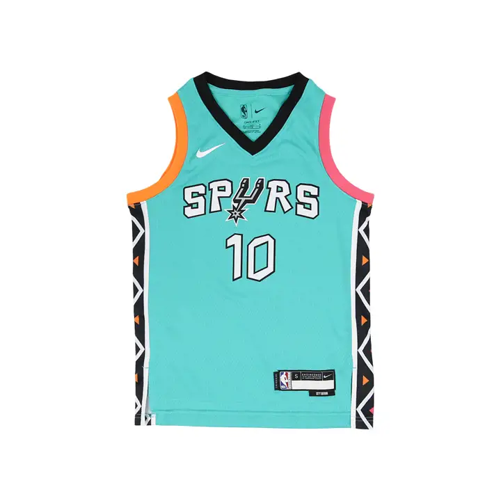 SPURS NBA Maillot Swingman Jeunesse City Edition Vierge 23 Jeremy