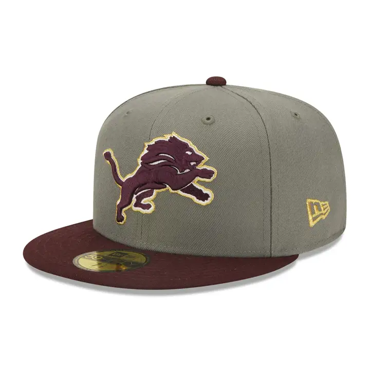 Detroit Lions NFL Shadow Cast 59FIFTY CHARBON/MAR