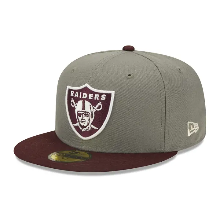 Las Vegas Raiders NFL Shadow Cast 59FIFTY CHARBON/MAR