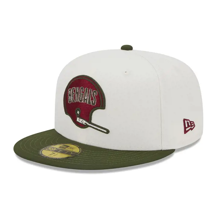 Cincinnati Bengals NFL Olive Branch 59FIFTY IVO/OLV