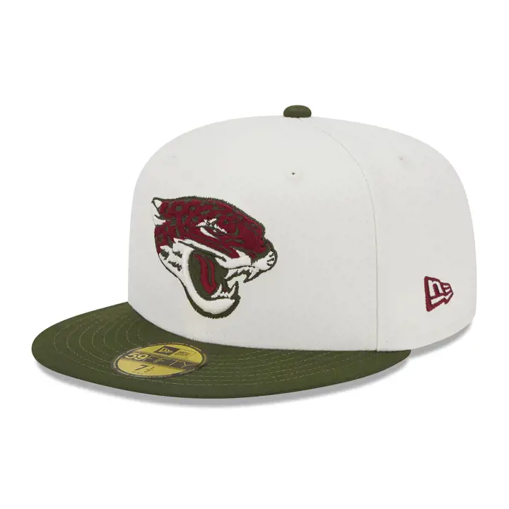 Jacksonville Jaguars NFL Olive Branch 59FIFTY IVO/OLV