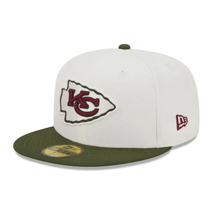 Kansas City Chiefs NFL Olive Branch 59FIFTY IVO/OLV