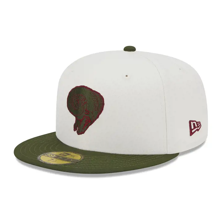 Los Angeles Rams NFL Olive Branch 59FIFTY IVO/OLV