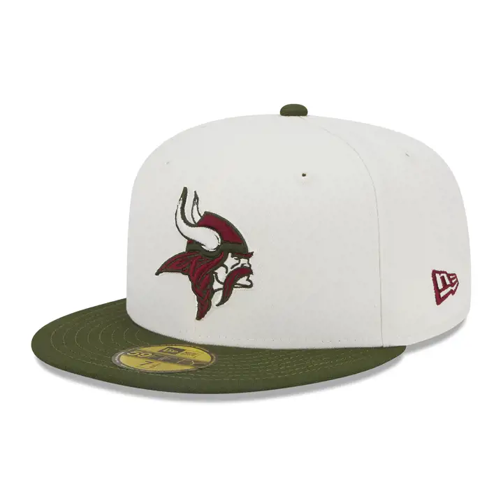 Minnesota Vikings NFL Olive Branch 59FIFTY IVO/OLV