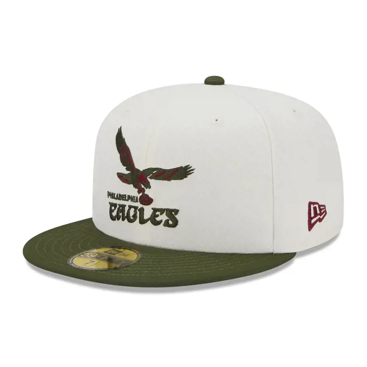 Philadelphia Eagles NFL Olive Branch 59FIFTY IVO/OLV