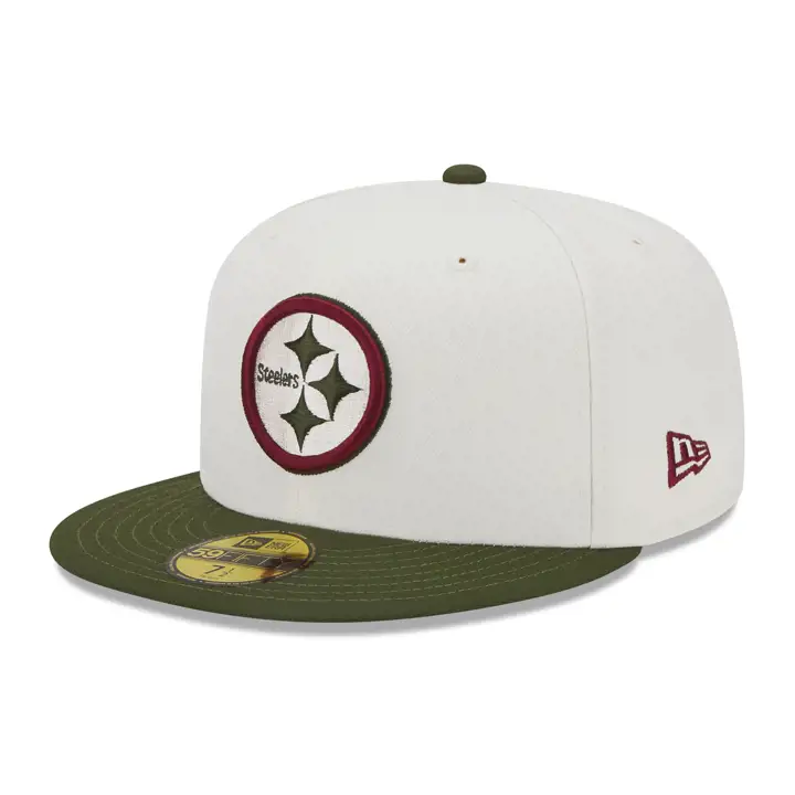 Casquette Pittsburgh Steelers NFL Olive Branch 59FIFTY IVO/OLV