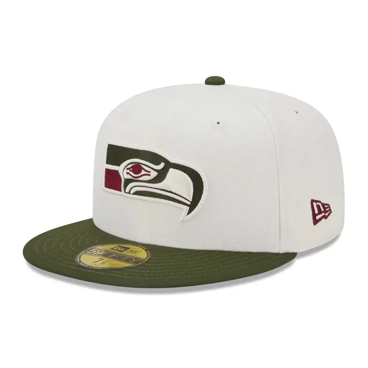 Seattle Seahawks NFL Olive Branch 59FIFTY IVO/OLV