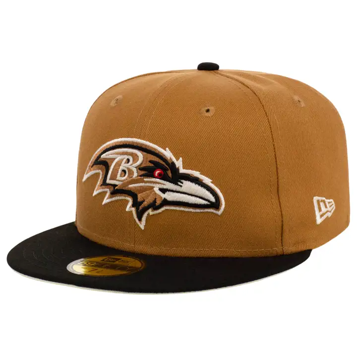 Baltimore Ravens NFL Noir et Sable 59FIFTY CHAMEAU/BLK